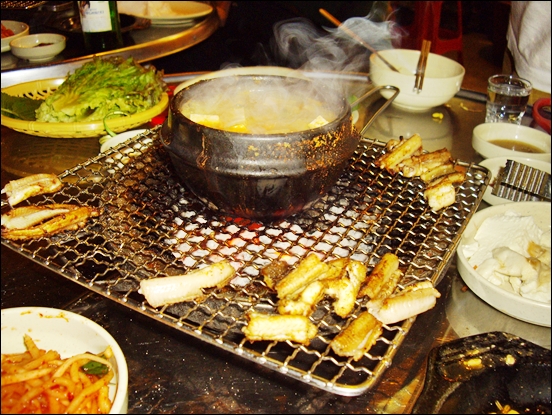 숯불꼼장어구이 이미지